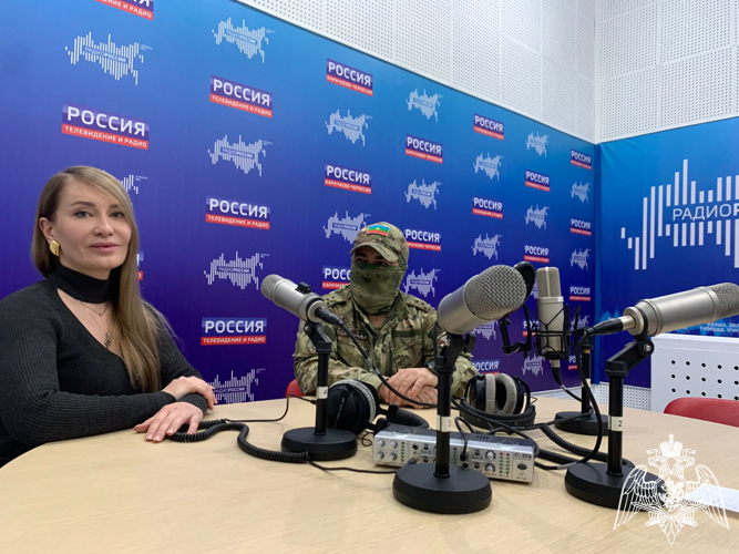 В Карачаево-Черкесии продолжается ведомственная радиорубрика «В эфире Росгвардия»