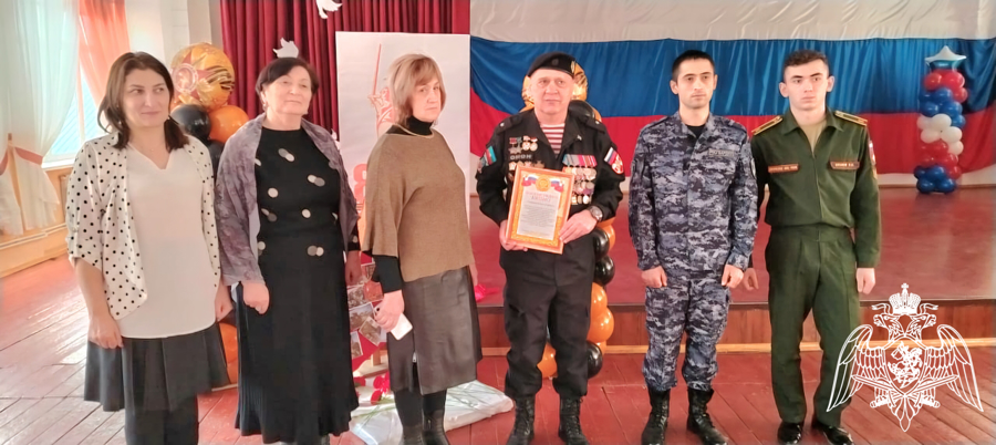 Росгвардейцы Карачаево-Черкесии приняли участие в патриотическом мероприятии 