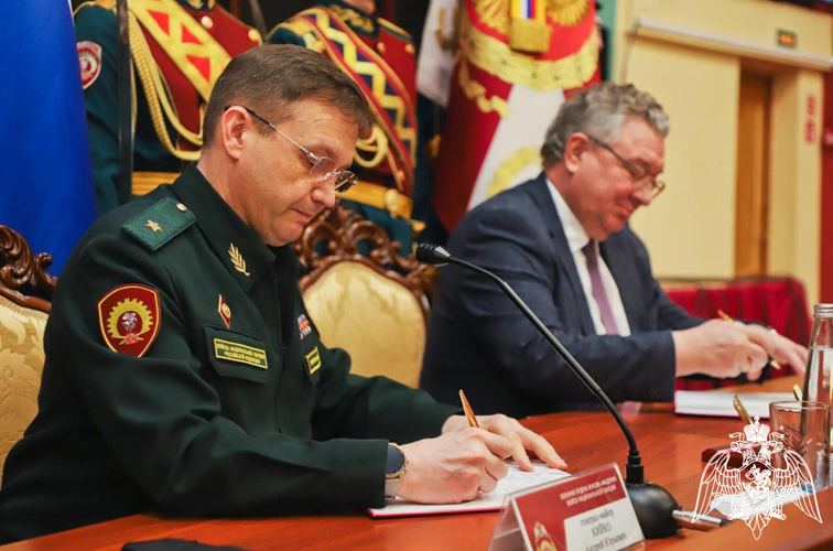 Подписано соглашение о сотрудничестве между Военной академией Росгвардии и Санкт-Петербургским политехническим университетом Петра Великого