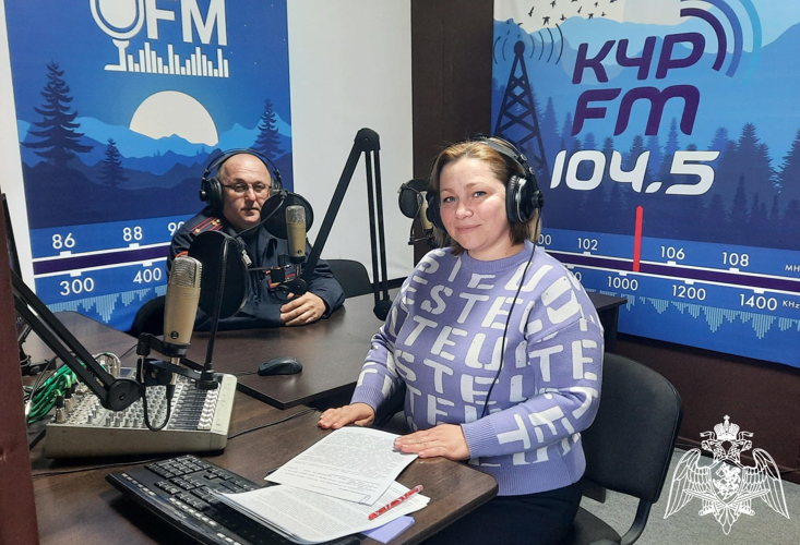 Радиорубрика «В эфире Росгвардия» продолжается в Карачаево-Черкесии