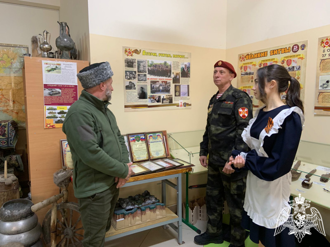 В Черкесске ветераны Росгвардии приняли участие в памятном мероприятии