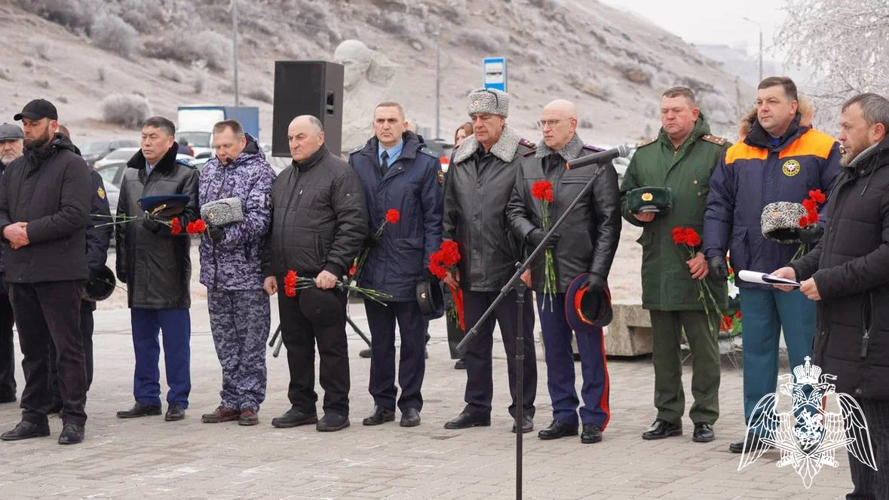 Руководство территориального управления Росгвардии приняло участие в памятном мероприятии в Карачаево-Черкесии