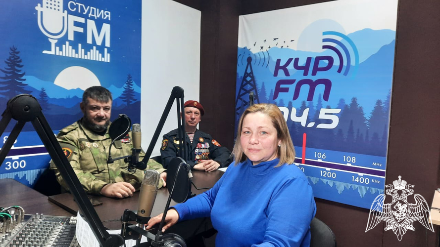 Ветеранская организация Росгвардии в Карачаево-Черкесии проводит работу с молодежью региона