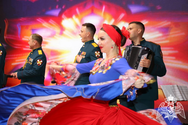  В Черкесске прошел праздничный концерт  ансамбля песни и пляски Северо-Кавказского ордена Жукова округа Росгвардии