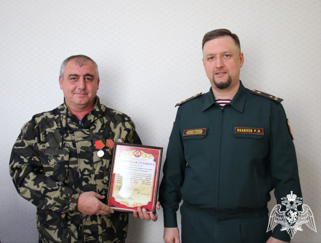 Памятное мероприятие в преддверии Дня Росгвардии прошло в Карачаево-Черкесии