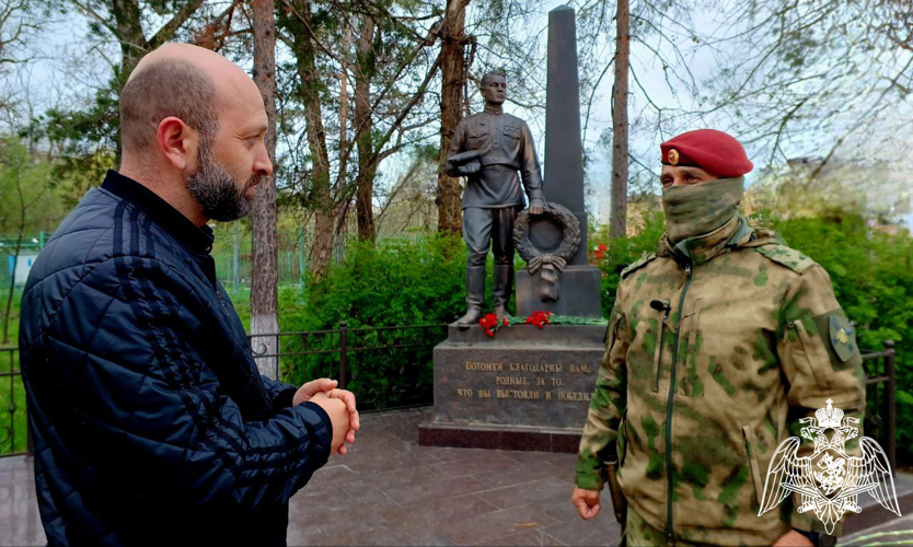 Росгвардейцы Карачаево-Черкесии продолжают участвовать в патриотическом спецпроекте «Фундамент Великой Победы»