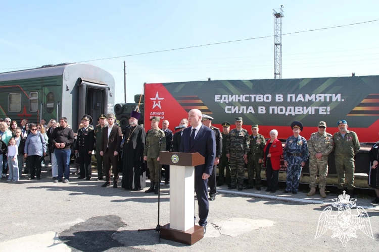 Ветераны Росгвардии из Карачаево-Черкесии присоединились к акции «Единство в памяти. Сила в подвиге!»