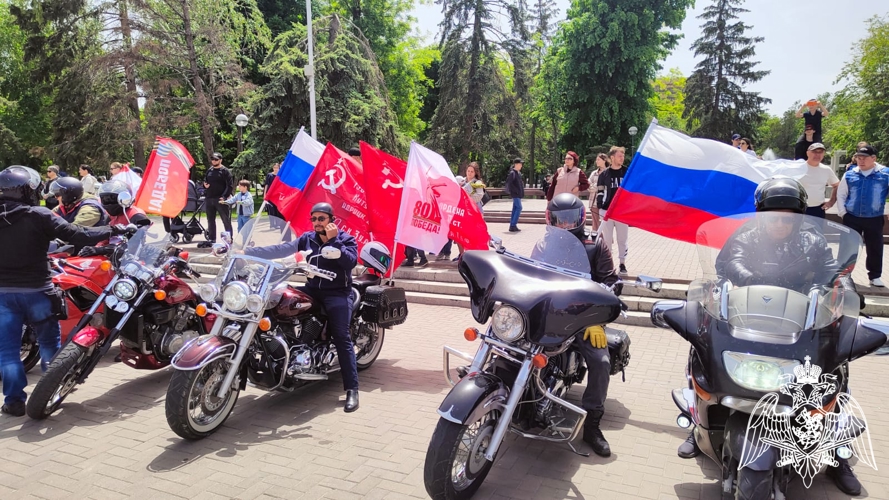 Мотофестиваль памяти героев Великой Отечественной войны состоялся в Карачаево-Черкесии