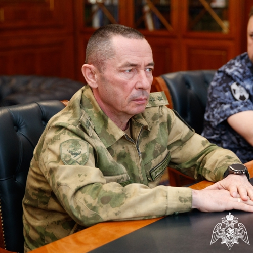 Командующий Северо-Кавказским округом Росгвардии встретился с главой Карачаево-Черкесии