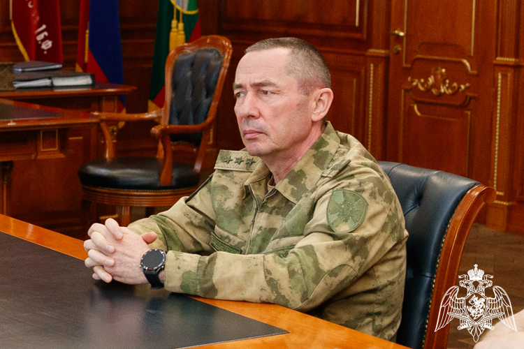 Командующий Северо-Кавказским округом Росгвардии встретился с главой Карачаево-Черкесии