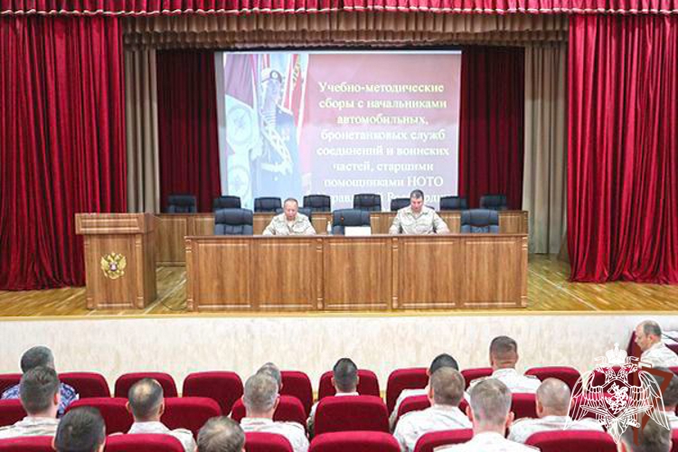 В Северо-Кавказском округе Росгвардии прошел сбор специалистов авто- и танкотехнического обеспечения