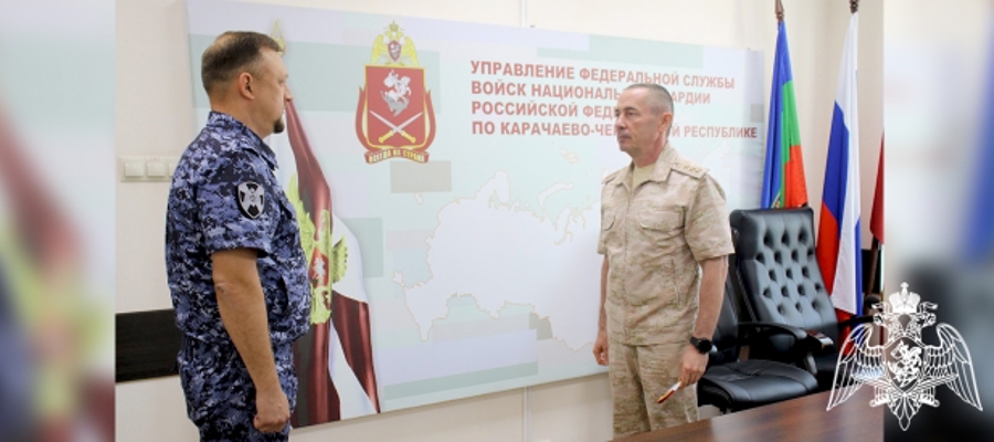 Начальнику Управления Росгвардии по Карачаево-Черкесской Республике присвоено звание «генерал-майор полиции»