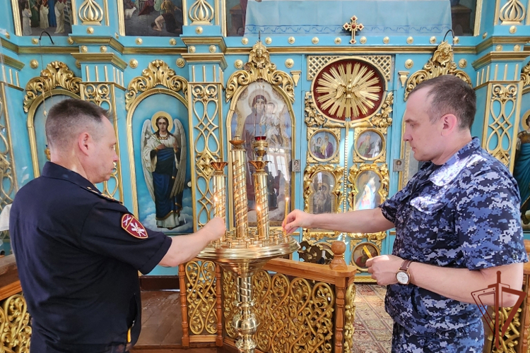 В Северо-Кавказском округе Росгвардии прошли мероприятия ко Дню Крещения Руси