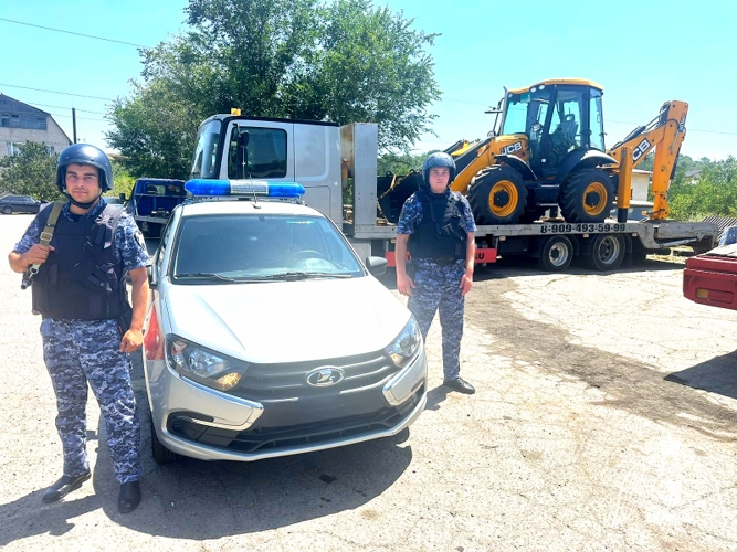 Росгвардейцы предотвратили кражу спецтехники в Карачаево-Черкесии 