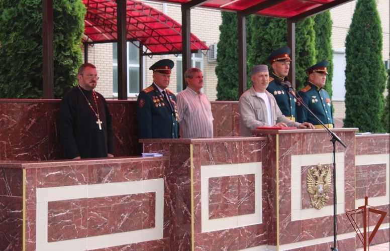 Церемонии приведения новобранцев к Присяге состоялись в Северо-Кавказском округе Росгвардии