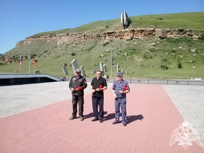 Ветераны Росгвардии в Карачаево-Черкесии почтили память погибших воинов в Первой мировой войне