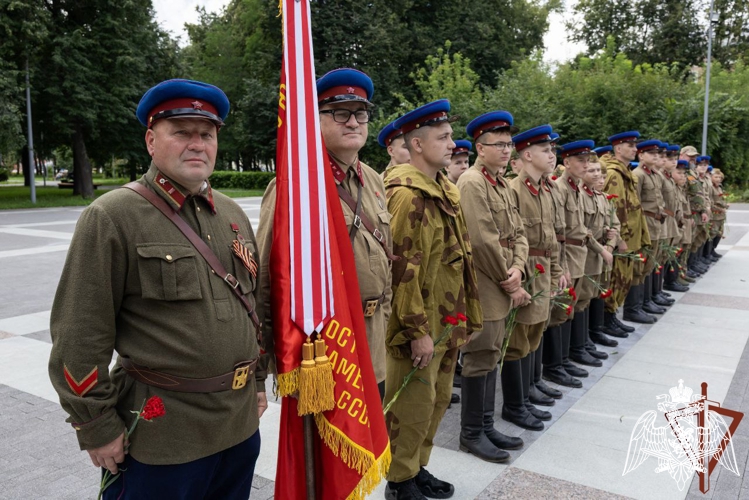 При поддержке Росгвардии стартовал патриотический сбор «Ратники Отечества. Зайцева гора – 2025»