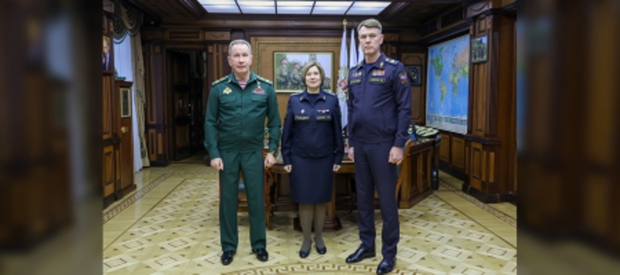 Директор Росгвардии Виктор Золотов провел рабочую встречу с главным судебным приставом Российской Федерации Дмитрием Аристовым