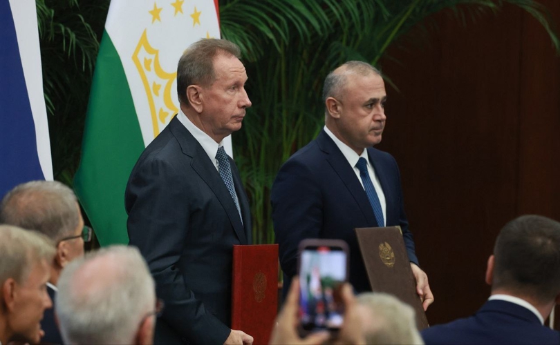 Подписано Соглашение о сотрудничестве между Федеральной службой войск национальной гвардии Российской Федерации и Национальной гвардией Республики Таджикистан