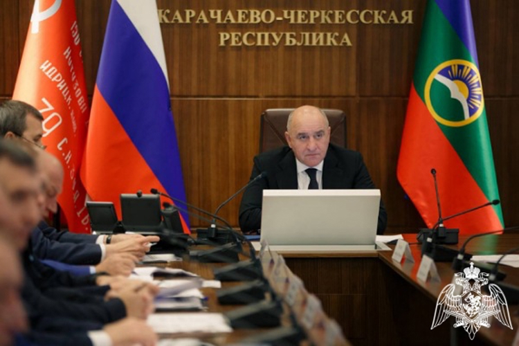 Представитель Росгвардии принял участие в заседании Антитеррористической комиссии Карачаево-Черкесии