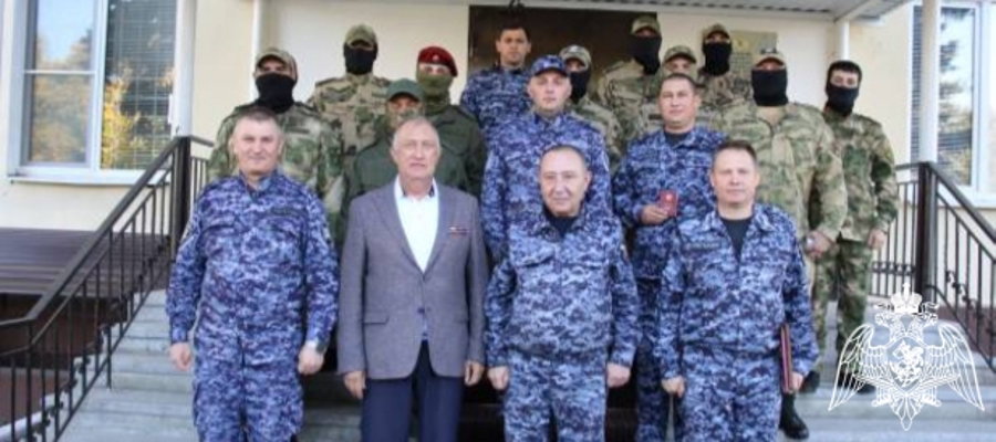 В  Карачаево-Черкесии отметили годовщину образования территориального управления Росгвардии 