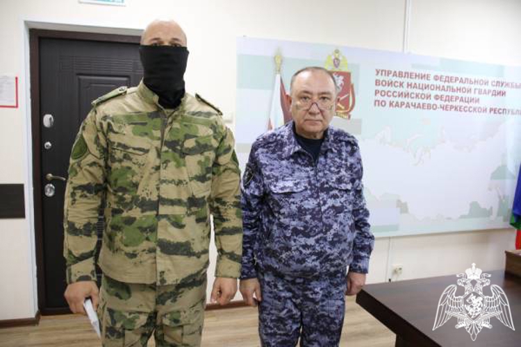 В  Карачаево-Черкесии отметили годовщину образования территориального управления Росгвардии 