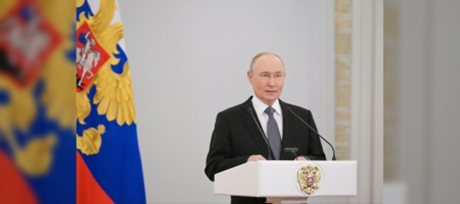 Росгвардейцы стали участниками торжественного приема Президента России в Кремле