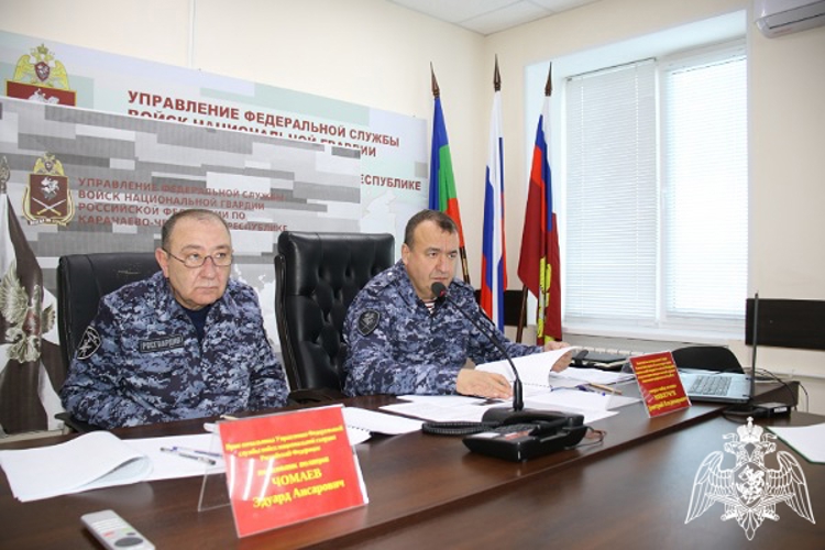 В Управлении Росгвардии по Карачаево - Черкесской Республике подвели итоги служебно-боевой деятельности за 2025 год