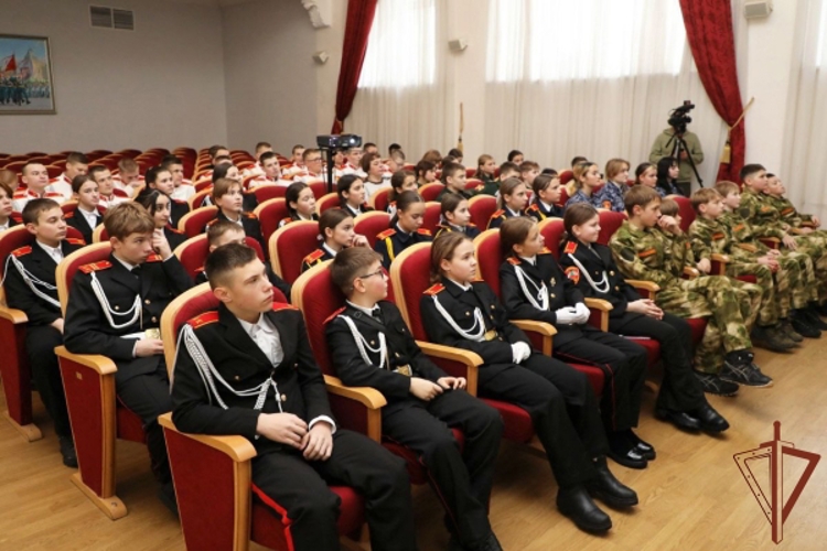 В Росгвардии состоялся торжественный прием учеников профильных классов ведомства из новых регионов России