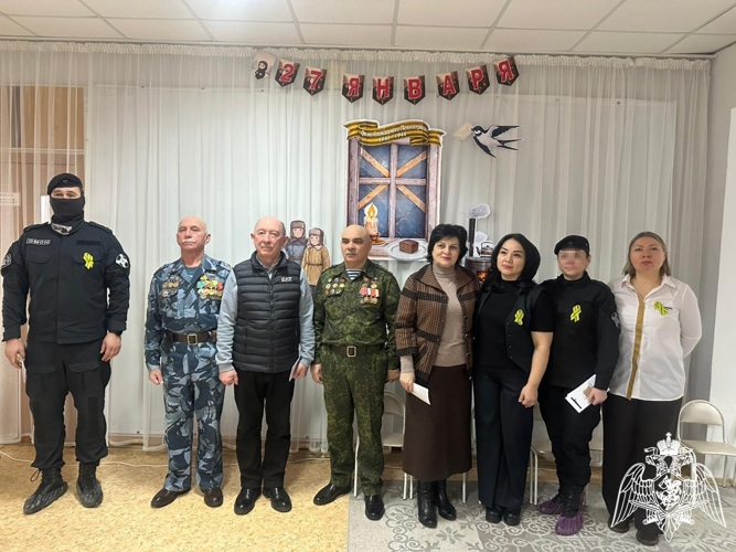 Росгвардейцы Карачаево-Черкесии встретились с воспитанниками подшефного детского сада 