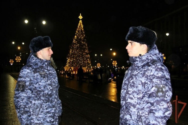 Росгвардейцы обеспечили безопасность в Новогоднюю ночь на Северном Кавказе