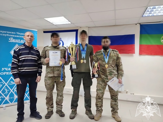 Росгвардейцы стали победителями турнира общества «Динамо» по стрельбе из боевого ручного стрелкового оружия 