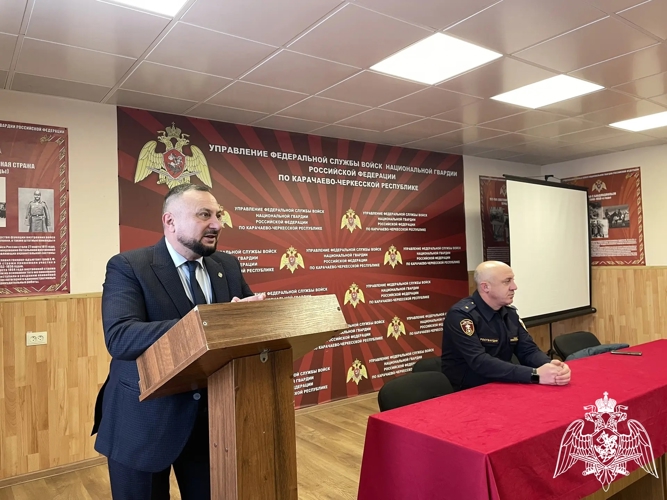 В региональном Управлении вневедомственной охраны Росгвардии прошло тематическое мероприятие