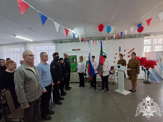 В Карачаево-Черкесии росгвардейцы приняли участие в закрытии месячника оборонно-массовой и военно-патриотической работы