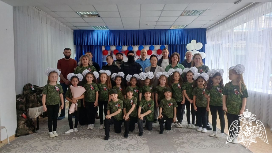 Росгвардейцы приняли участие в патриотическом мероприятии в Карачаево-Черкесии