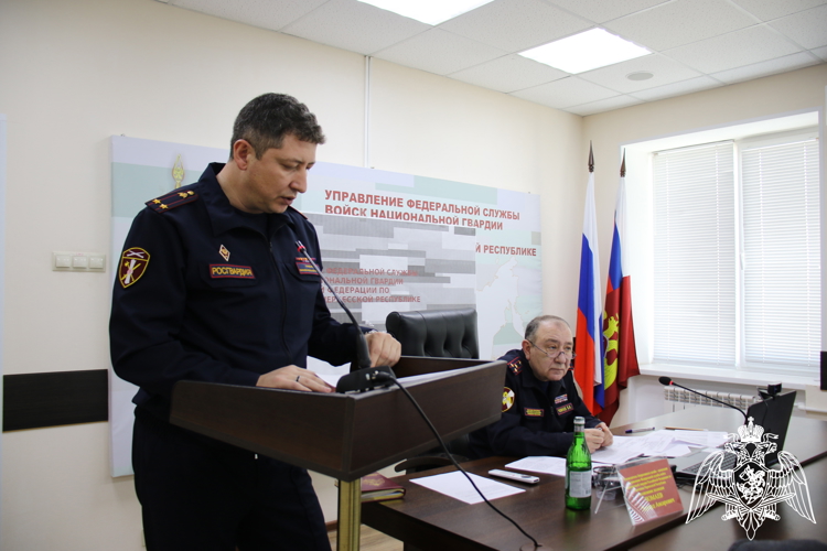 В Карачаево-Черкесии состоялось заседание оперативного штаба Росгвардии