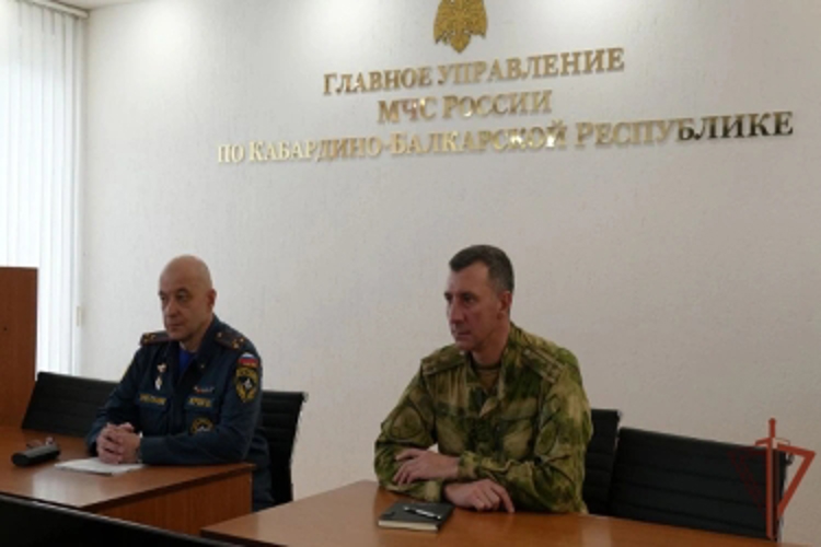 В Кабардино-Балкарии состоялся сбор с представителями инспекций пожарной безопасности Северо-Кавказского округа Росгвардии