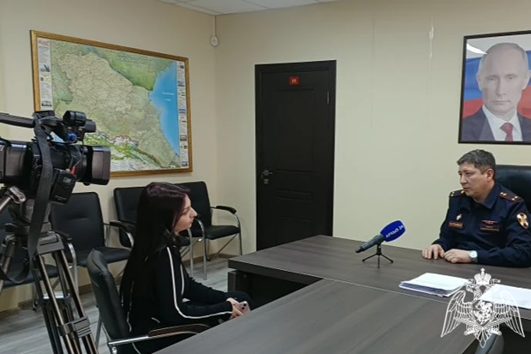 В Карачаево-Черкесии продолжается телерубрика «В гостях у Росгвардии»