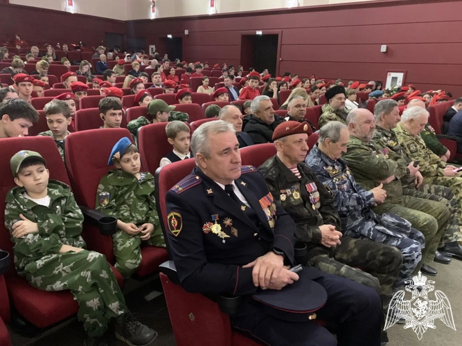Ветеран Росгвардии принял участие в патриотическом мероприятии в Черкесске