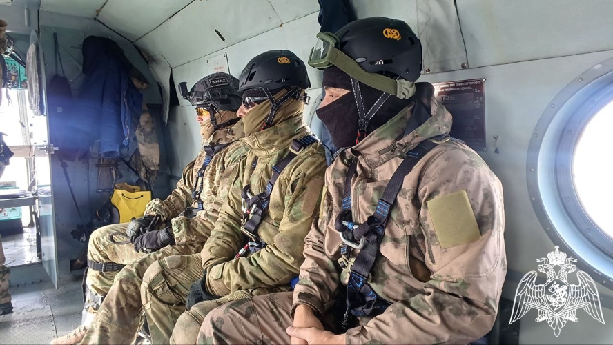 В Карачаево-Черкесии росгвардейцы отработали воздушно-десантную подготовку