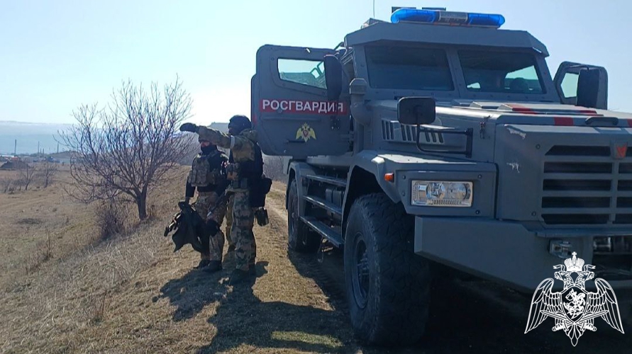 Занятия спецназа Росгвардии прошли в Карачаево-Черкесии