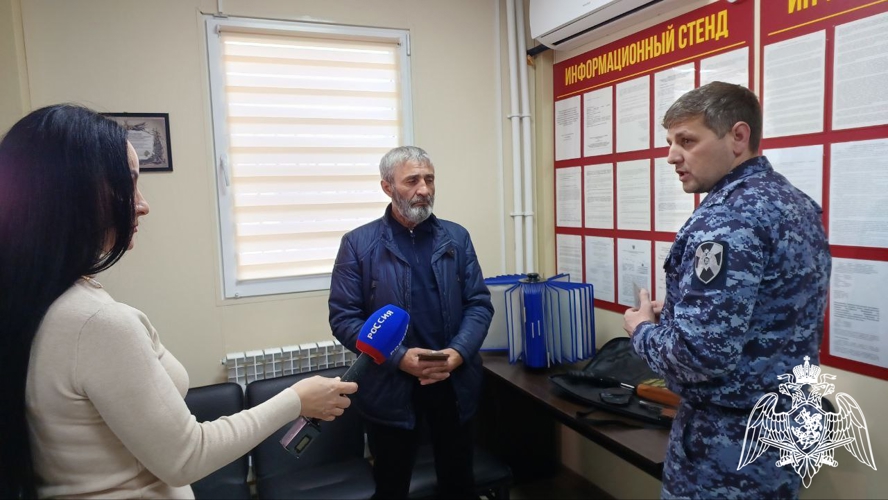 Телерубрика «В гостях у Росгвардии» продолжается в Карачаево-Черкесии 