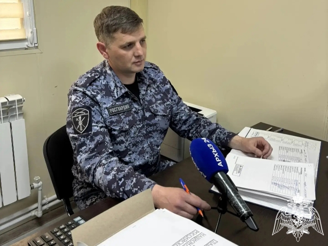 Журналисты регионального телеканала посетили ЦЛРР Росгвардии