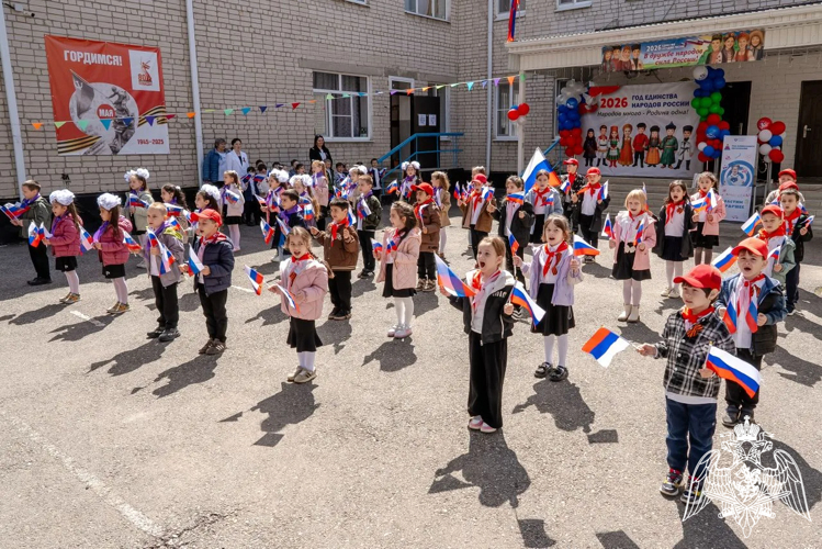 В Черкесске росгвардейцы приняли участие в патриотическом мероприятии