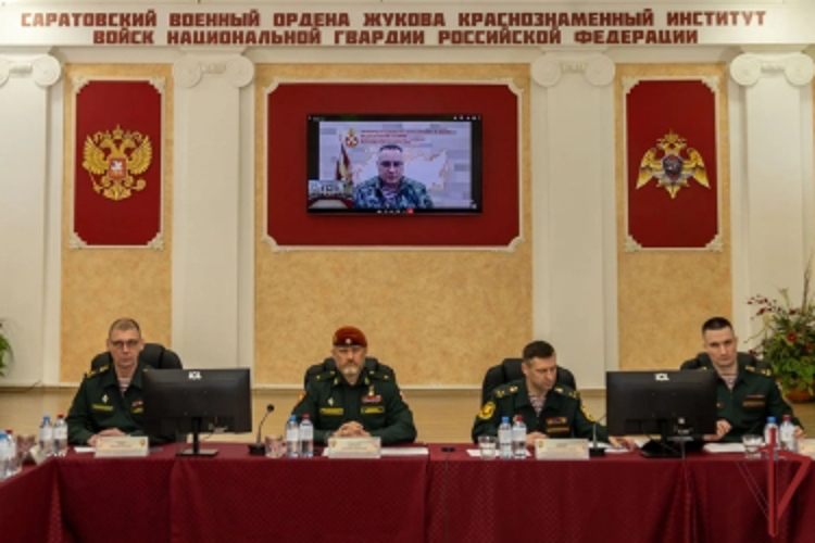 В Саратовском военном институте войск национальной гвардии состоялся межвузовский сбор