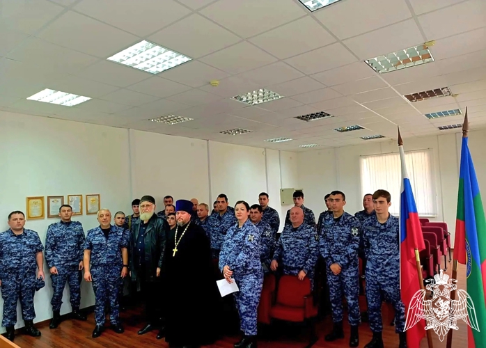 Состоялась встреча росгвардейцев и представителей духовенства Карачаево-Черкесии