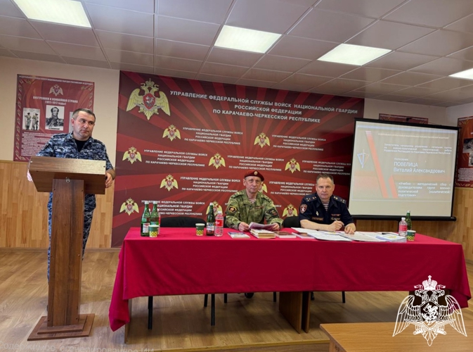 В Черкесске прошел сбор с руководителями групп военно-политической  подготовки