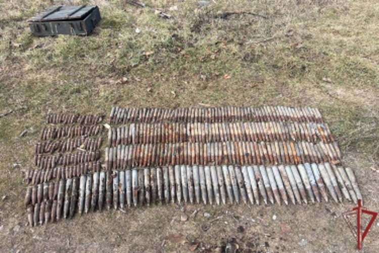 Росгвардейцы за неделю обнаружили более 350 взрывоопасных предметов в Херсонской и Запорожской областях