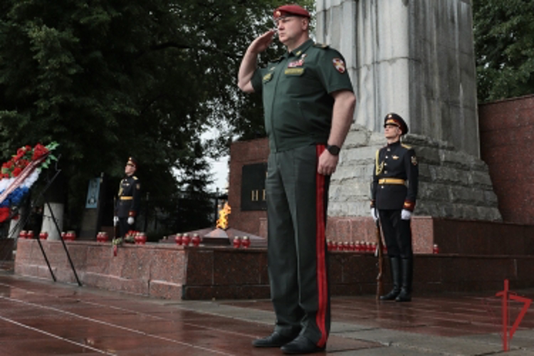 В День памяти и скорби росгвардейцы присоединились к Всероссийской минуте молчания