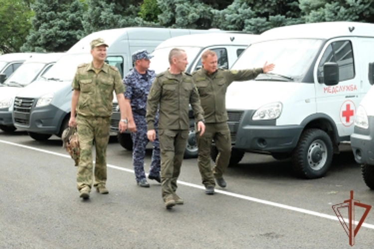 Командующий Северо-Кавказским округом Росгвардии прибыл в Дагестан с рабочей поездкой